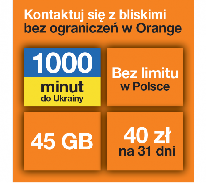 Orange предлагает 1000 минут звонков в Украину и безлимитный интернет-трафик в роуминге